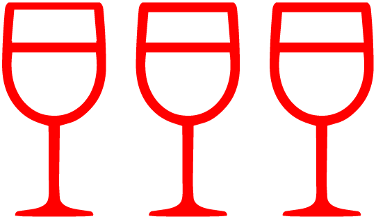 Wine bottle size illustration for the siprise! half-bottle format